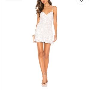 Superdown beaded mini dress size xxs